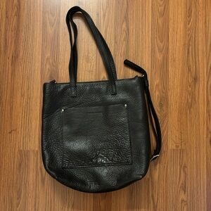 Portland Leather Crossbody Tote